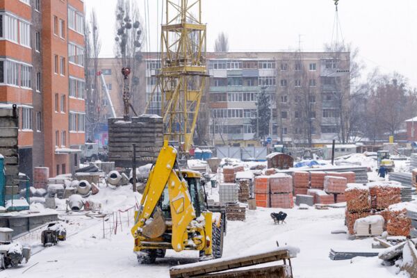 Durch Bauzeitenregelungen, zum Beispiel das Bauen im Winter, werden Vögel in ihrer Brutzeit geschützt.